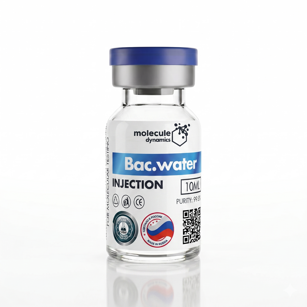 Agua bacteriostática 10ml