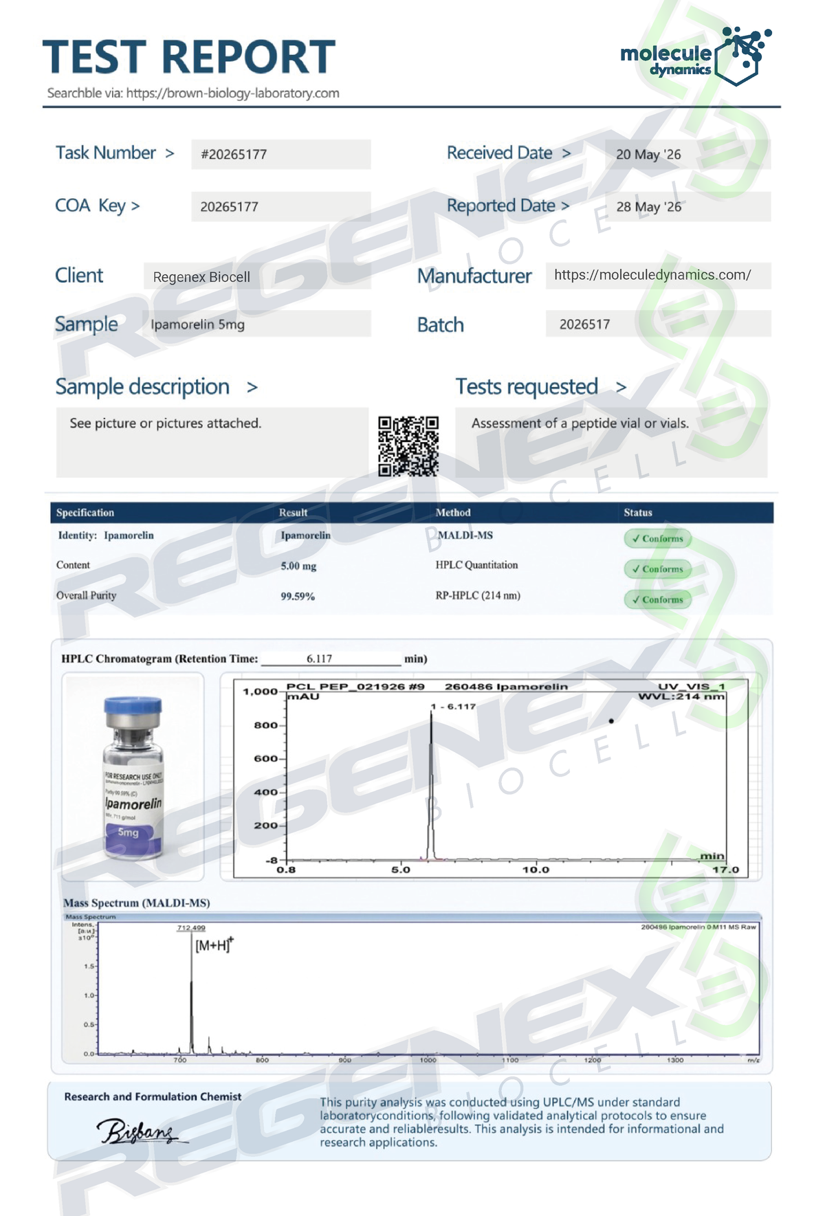 Ipamorelin 5mg
