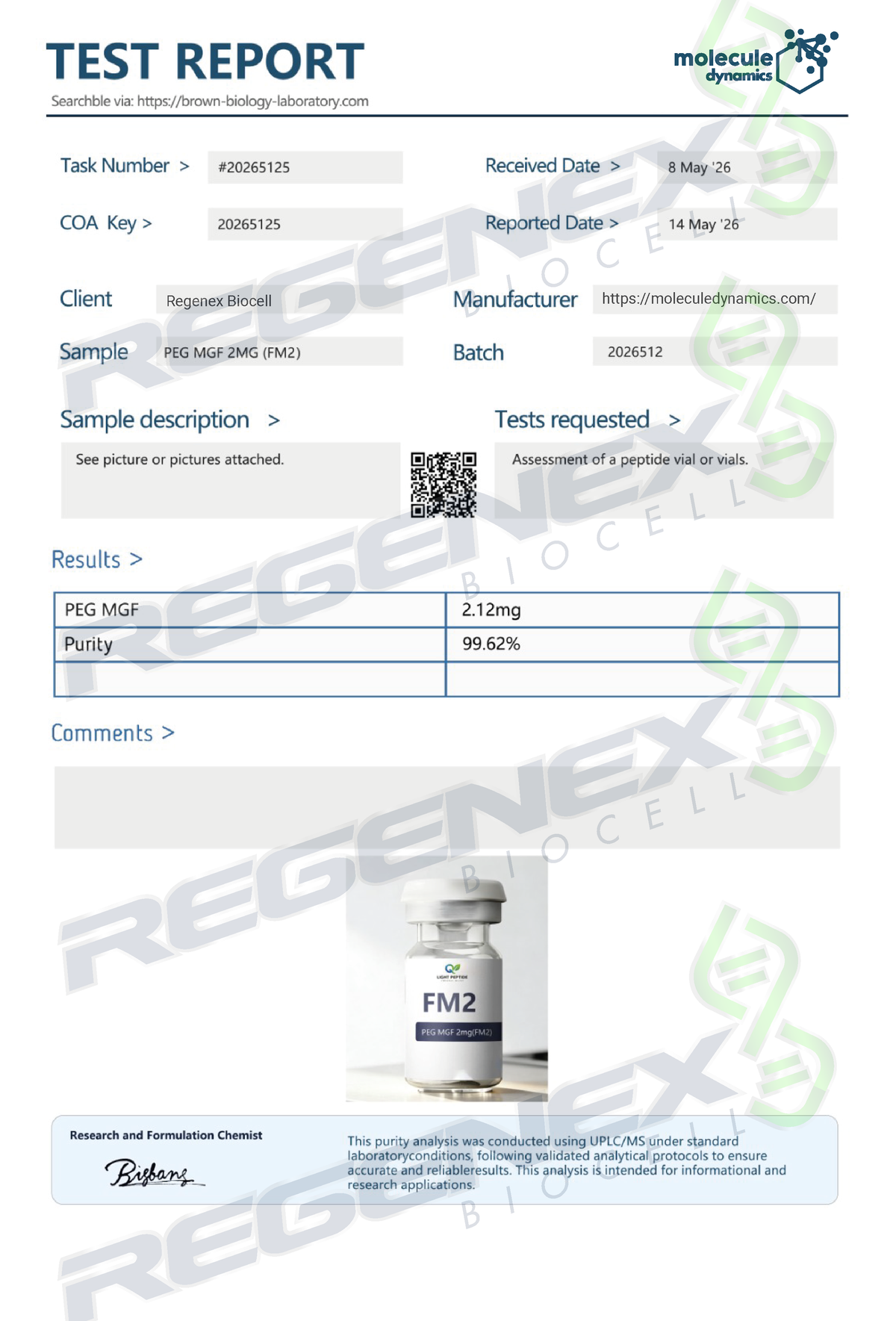 PEG-MGF 2mg