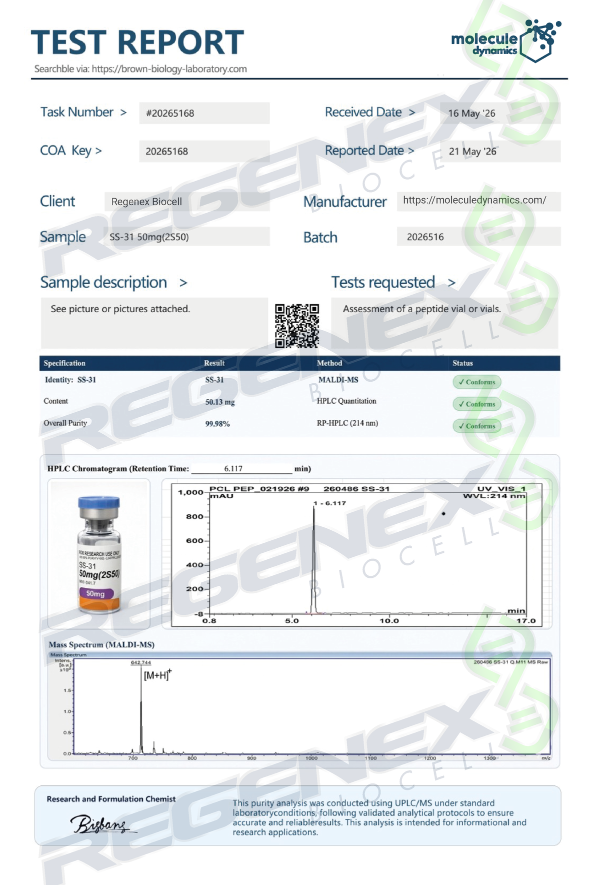 SS-31 50mg