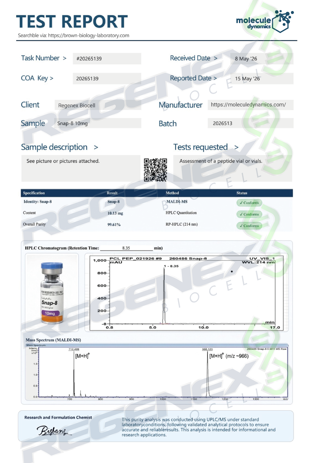 SNAP-8 10mg