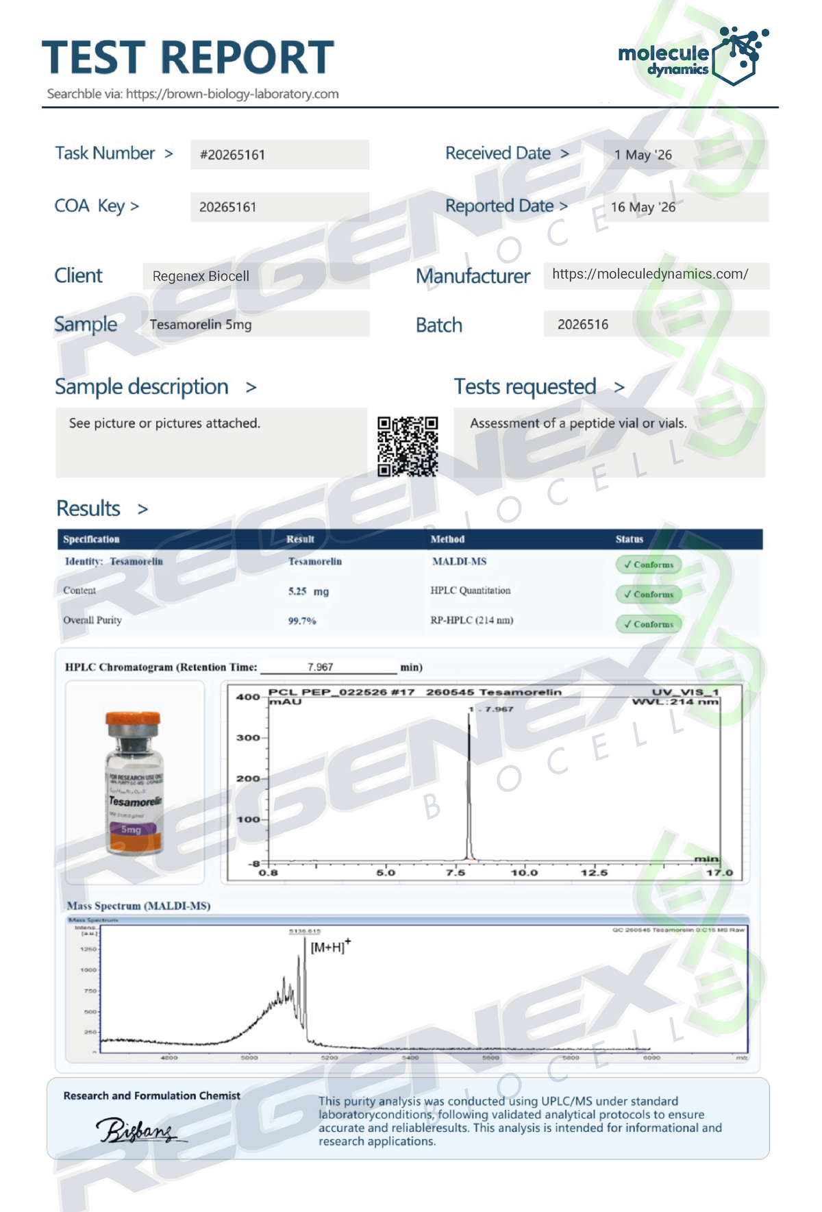 Tesamorelin 5mg